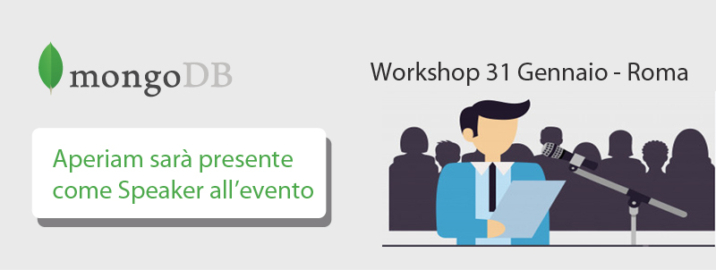 Aperiam speaker evento MongoDB