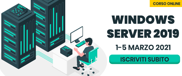 Corso Online Windows Server 2019 - Aperiam