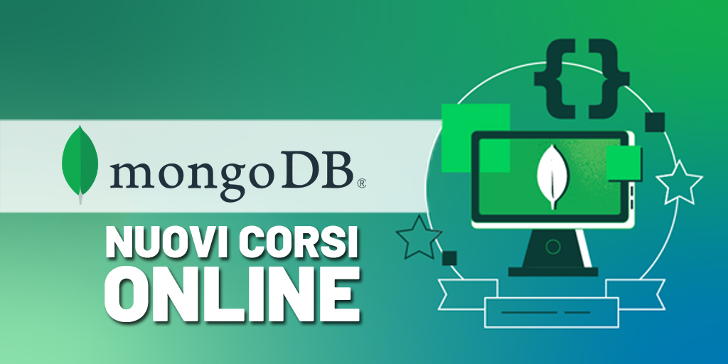 MongoDB nuovi corsi online 2021